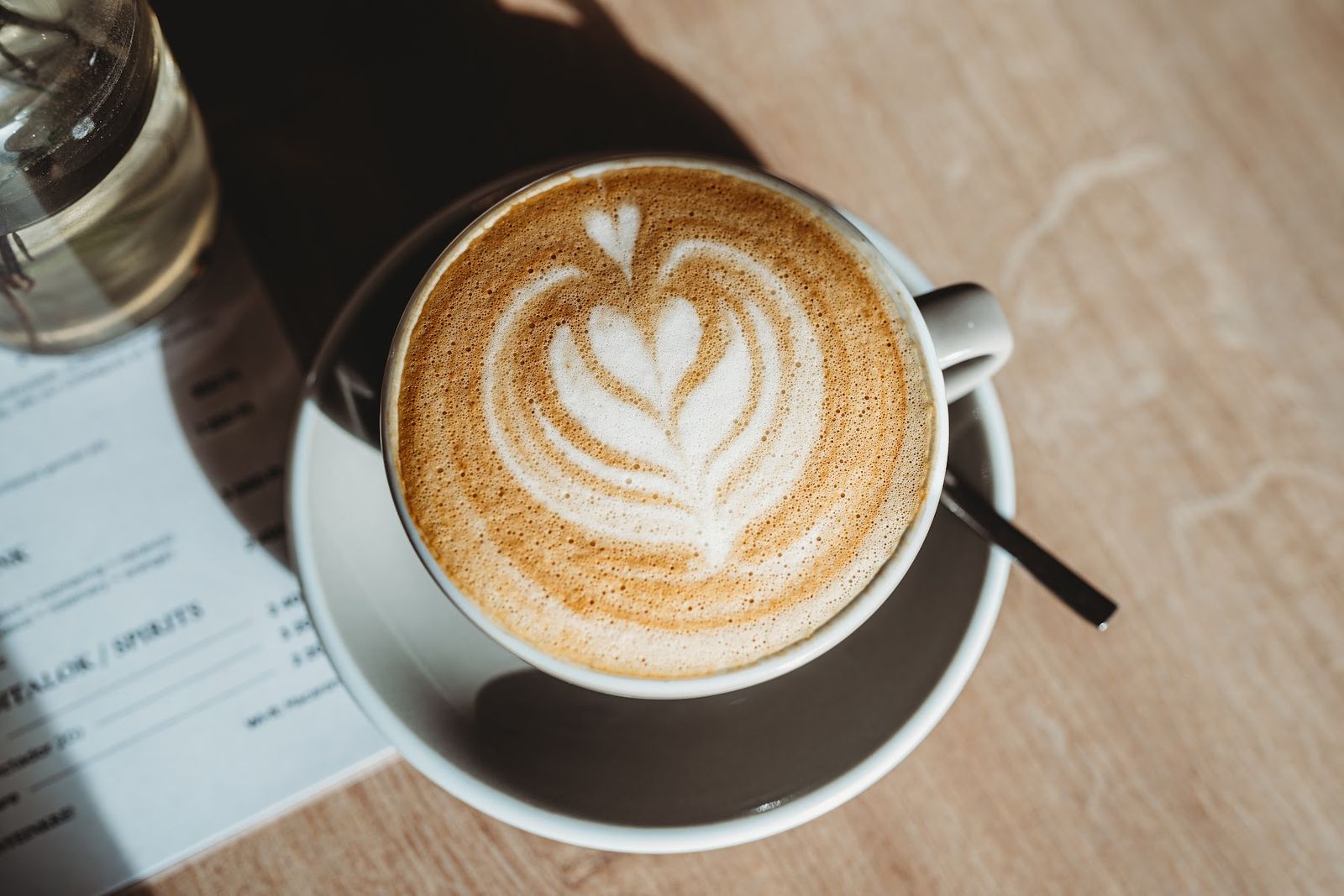 Cappuccino latte arttal