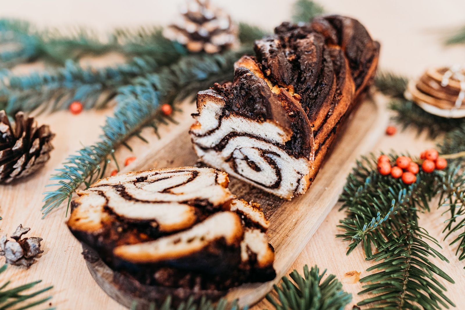 Csokoládés babka szeletelve