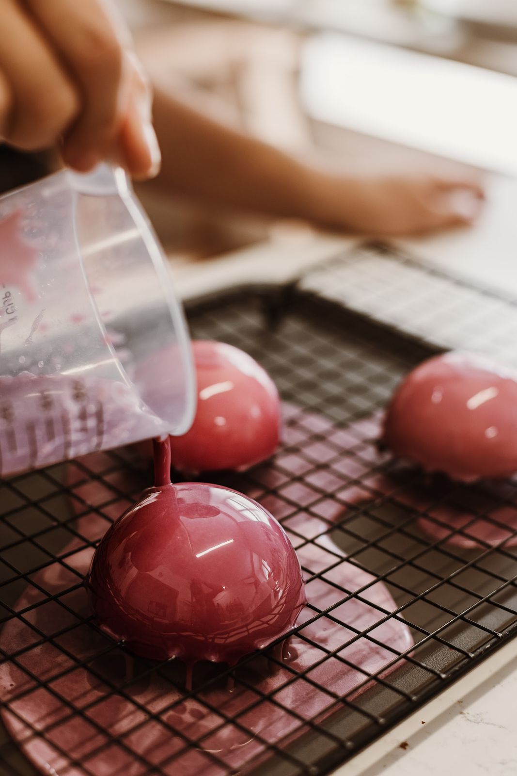 Mousse desszert tükörmázzal